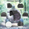 thumbnail image 5 of Uorisanigo ATV Tank Top Saddle Bag Wear-Resistant Purple Hunting Camo Forest Motorcycle Front Saddle Bag Fuel Storage Pouch for ATV Dirt Bike Snowmobile, 5 of 7
