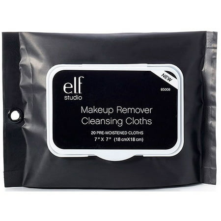 e.l.f. Cosmetics Makeup Remover Cleansing Cloths, 20 ct