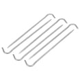 thumbnail image 2 of 6pcs/10pcs Titanium Tent Pegs Titanium Tent Nails Outdoor Camping Tent Stakes Bend Hook, 2 of 7