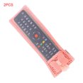 thumbnail image 1 of 2 Pieces Bowknot Decor Dust-proof conditioner remote TV Air Conditioner Remote Controller Protector Lace Fabric Case Cover, 1 of 8
