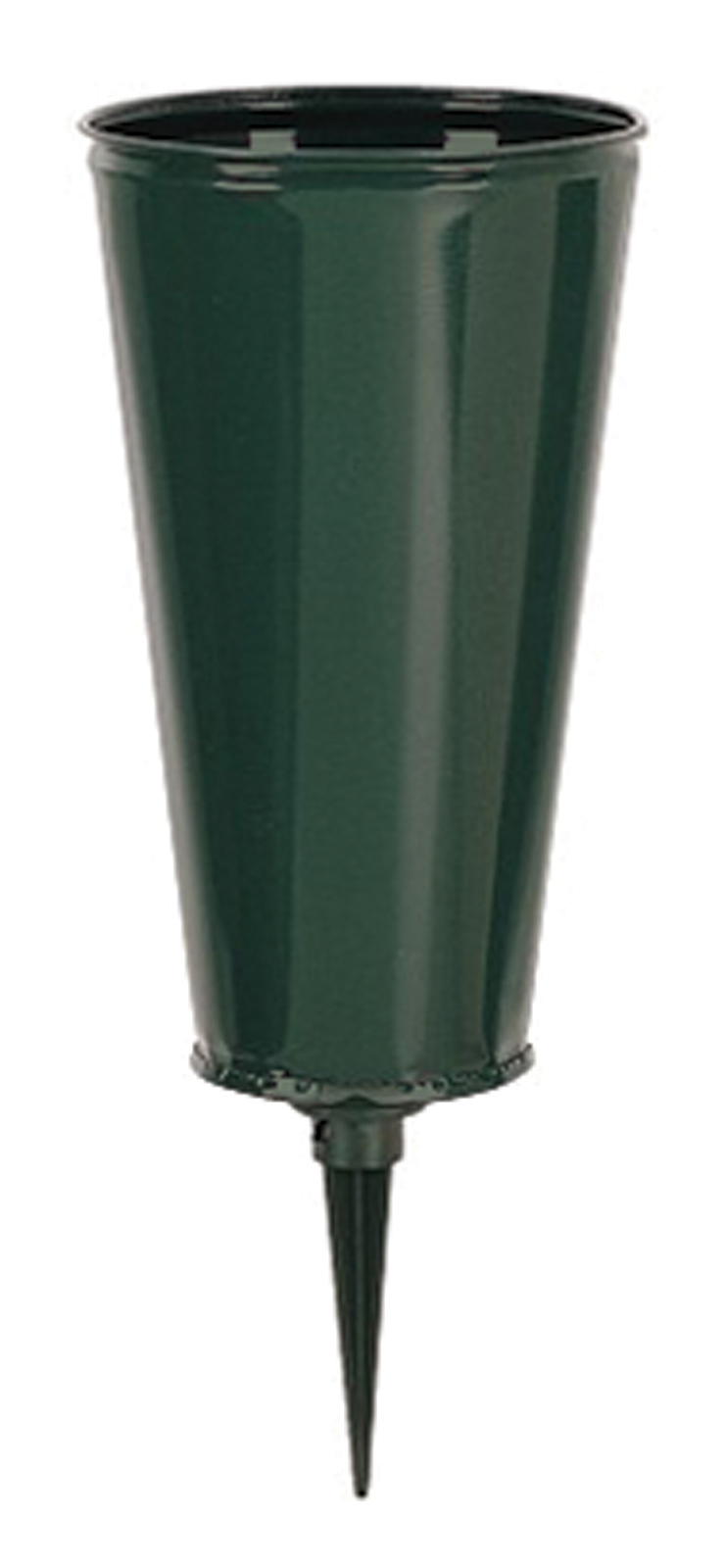 Novelty Mfg Co PPlastic Cemetery Vase Green 8 Inch