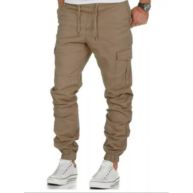 Pantalón Jogger Cargo Jeans Para Hombre Casual