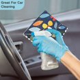 thumbnail image 4 of Yayeee 6 Pack Kitchen Dish Cloths Set for Washing Soft Drying Absorbent Microfiber Towels, Art Flowers, 4 of 9