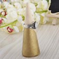 thumbnail image 3 of lionlar Bracelet Jewelry Display Stand Rack Cone Shape Natural Wood L-8cm, 3 of 9