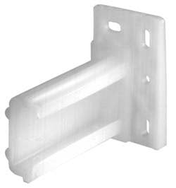Rear Mounting Brackets For Epoxy Slides Plastic 2 1 4 Inch Long