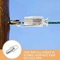 thumbnail image 3 of FOMIYES 3pcs Clothesline Tightener Clothes Drying Line Tight Grips for Fixing Clothes Lines, 3 of 8