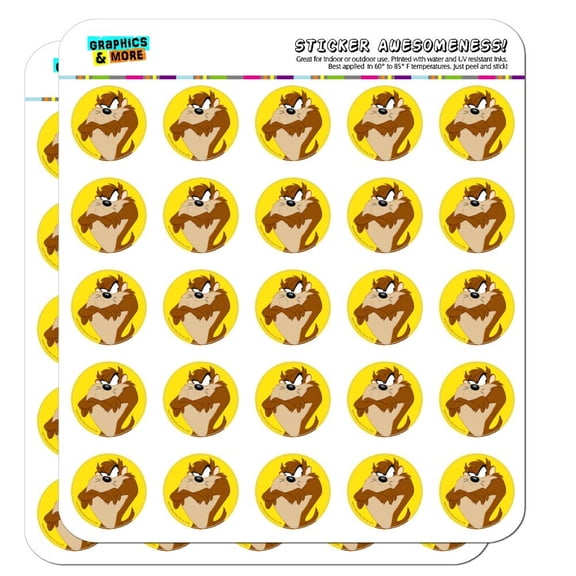 Looney Tunes Taz Planner Calendar Scrapbooking Crafting Stickers