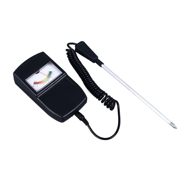 Herramienta de medidor de pH del suelo detector de suelo de alta precisión tipo puntero pantalla de dial sonda de metal para jardín ANGGREK Otros