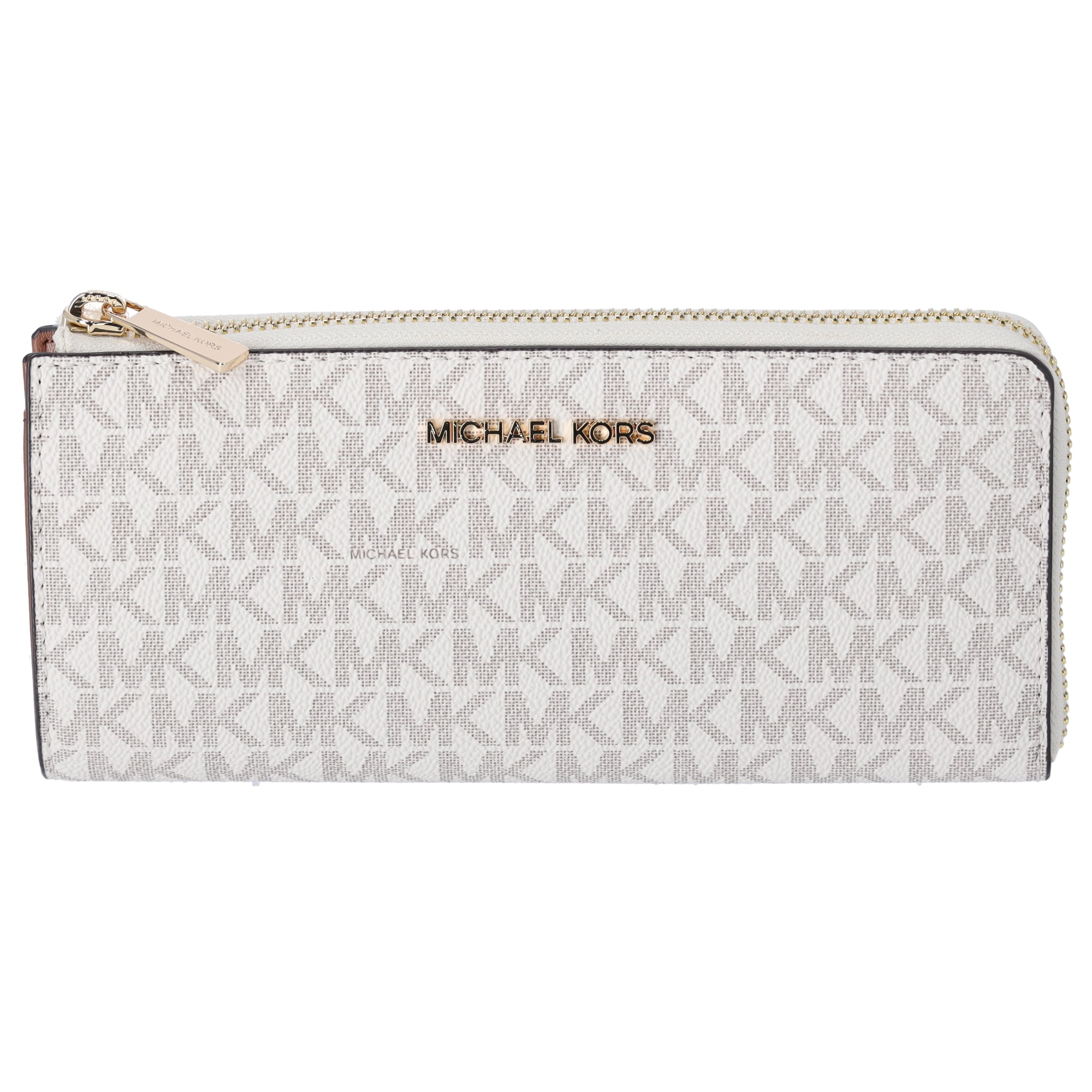 MICHAEL KORS JET SET TRAVEL フラット 長財布 Michael Kors Jet Set Travel Large Continental Wallet Wristlet MK
