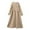 Beige, variant on ZQUUVOU Women's Cotton Linen Dress Floral Print Long Sleeve Round Neck Linen Blend Loose Midi Length Tunic Spring Summer Beige