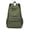 green, variant on Stylish Multi Pocket Nylon Backpack, Adjustable Strap, Travel backpack, for Daily Commute School Weekend Getaways Short Trip