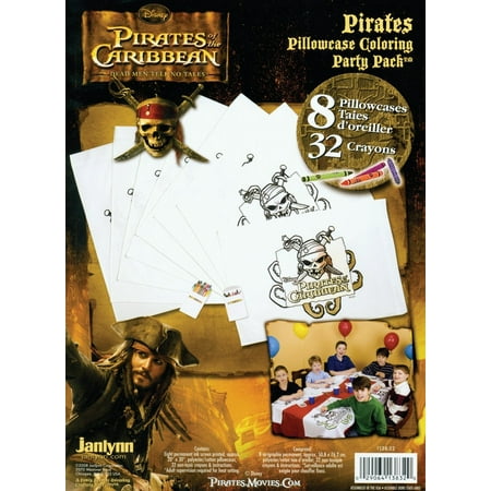 Disney Pirates Pillowcase Art Party Pack