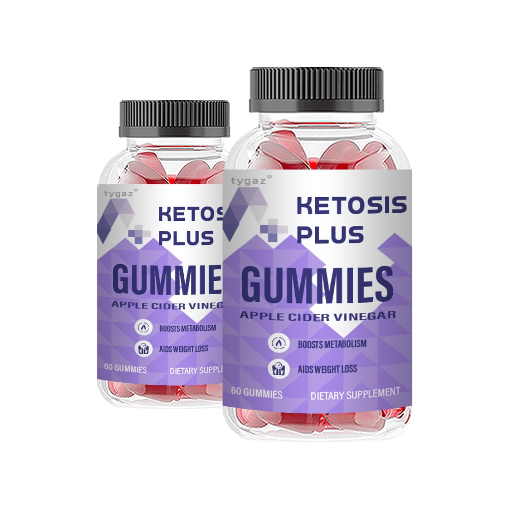(2 Pack) KetosisPlus Ketosis Plus Apple Cider Vinegar Gummies