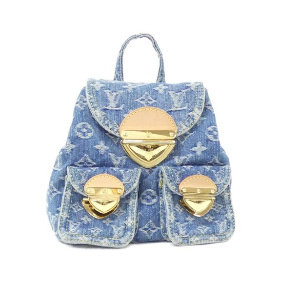 Pre-Owned Louis Vuitton LV Remix (Monogram Denim) Venice M46836 Backpack