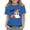 Blue, variant on Kids Halloween Shirts Crew Neck Short Sleeve Halloween Tees Cute Ghost Print Casual Halloween Tops for Boys Girls Halloween Costume