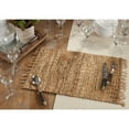 thumbnail image 2 of SARO 1871.N1420B 14 x 20 in. Oblong Table Mats with Natural Water Hyacinth Design - Set of 4, 2 of 5