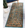 thumbnail image 1 of Unique Loom 3144411 2 Pi 2 Po x 9 Pi 10 Po Alcott Dorchester Runner Rug&44; Turquoise, 1 of 1