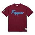 thumbnail image 2 of Men's Mitchell & Ness Peter Forsberg Burgundy Colorado Avalanche Premium Nickname Vintage Logo T-Shirt, 2 of 6