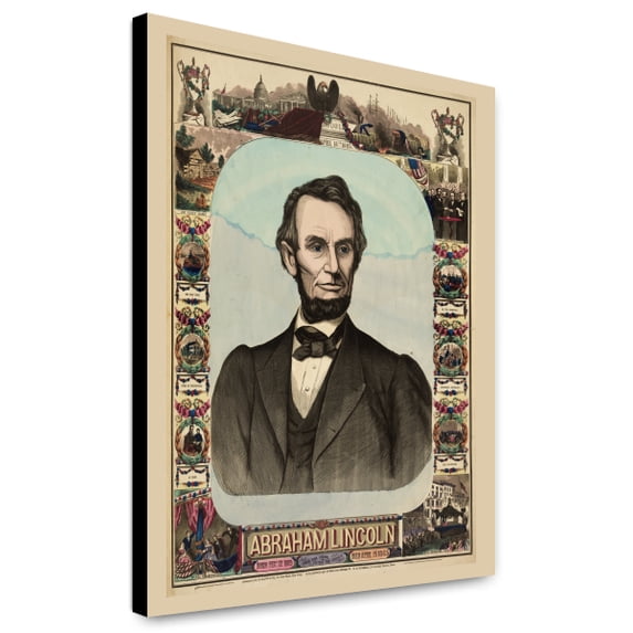 Canvas Print: Abraham Lincoln, 1865