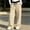 Khaki, variant on Spazoro Girls Sweatpants with Side Pockets, Fall Solid Color Elastic Drawstring Waist Loose Fit Casual Wide Leg Pants for Little Big Kids Black Size 14-15