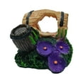 thumbnail image 6 of Stgfyxgs 6xAquarium Tank Resin Barrel Ornament Cave Landscaping Decorations StyleC, 6 of 7