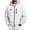 White #161, variant on Men's Full Zip Hoodie Long Sleeve Casual Sweatshirt with Chest Pocket Drawstring Soft Fall Zip Up Hoodie