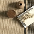 thumbnail image 4 of nuLOOM Gris Contemporary Indoor/Outdoor Area Rug, 5' 3" x 7' 7", Charcoal, 4 of 9
