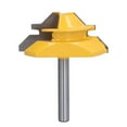 thumbnail image 1 of Broca de enrutador, broca de enrutador de 45 ° Herramienta de fresado CNC de 1/4 pulg. Fresa para carpintería Rendimiento inigualable, 1 of 8