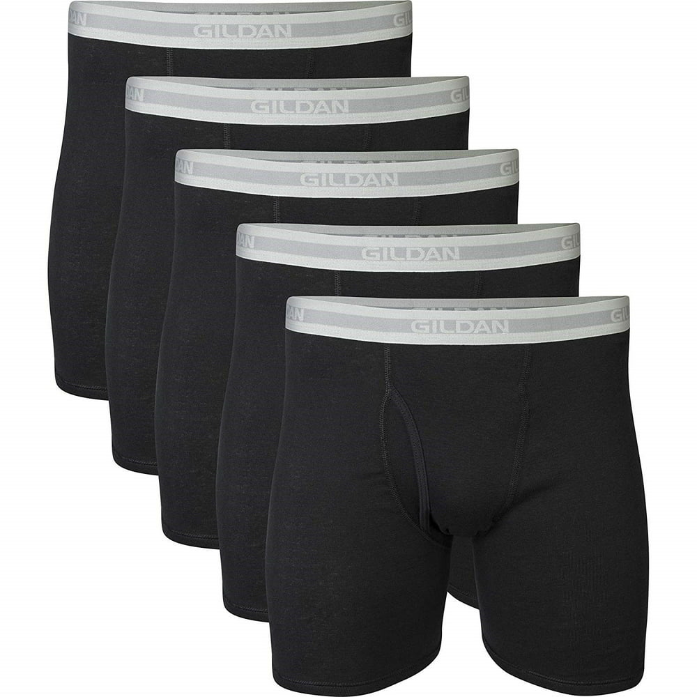 Gildan - Gildan Men's Regular Leg Boxer Brief Multipack (5 - Walmart ...
