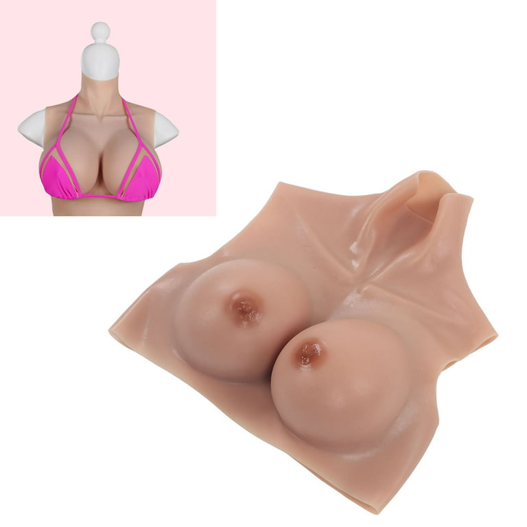 Breast, Simulated Soft Shapely Silicone Flexible Female Breast
