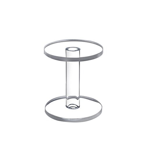 Clear Acrylic Round Display Stand 2Inchx2.25Inchx5/16Inch Acrylic