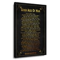 thumbnail image 1 of Seven Ages of Man Poem Wall Decor William Shakespeare Quote Wall Art Poetry Poster Pictures for Living Room Modern Artwork Giclee Print for room Unframed 12×18 in, 1 of 5