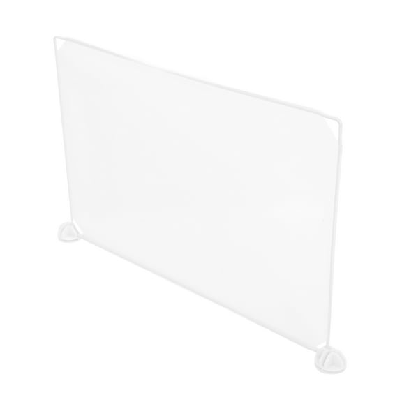 LEORX 1Set Clear Desktop Divider Board Removable Protective Sneeze Guard Panel
