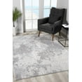 thumbnail image 6 of Rug Branch Contemporary Modern Floral Grey Beige Indoor Area Rug - 6x9, 6 of 6