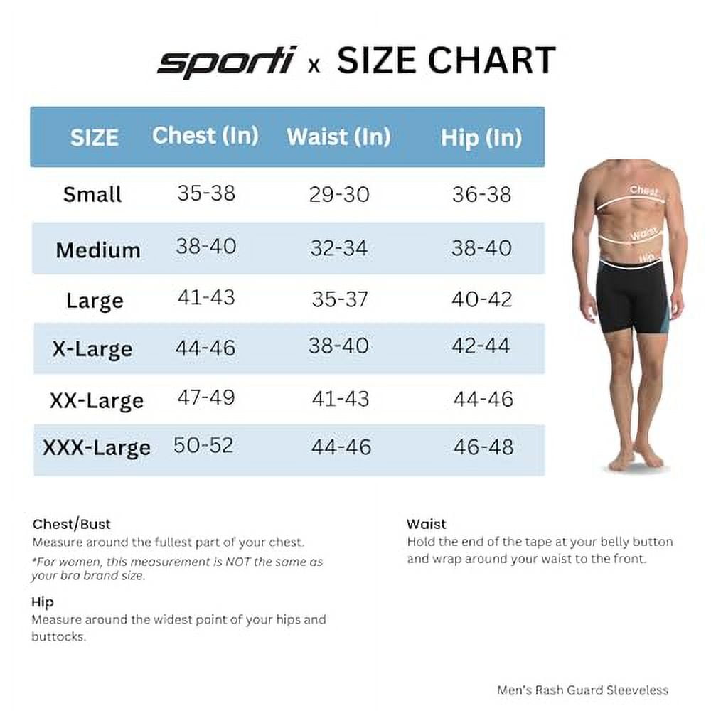 Sporti Men’s 5.5" Active Swim Trunk Volley Short, Trunks (Men’s)