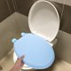 thumbnail image 5 of Funda para asiento de inodoro de espuma suave, gruesa y cómoda, fácil de instalar, para baño, 5 of 7