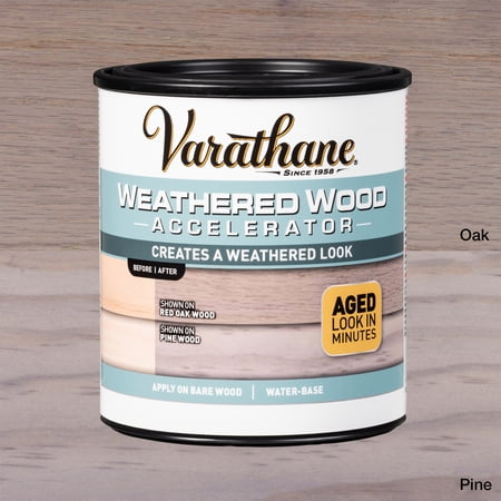 Varathane Weathered Wood Accelerator-313835, Quart
