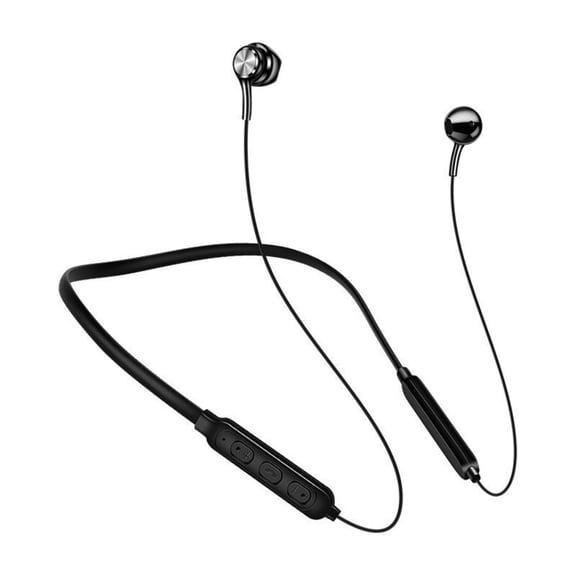 Jrocdr Wireless Binaural Stereo Sports Headset Ears 5.0 Running Extra Long Standby Suction Headneck Hanging Neck Wire Headphones One plus Buds Status Headphones