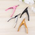 thumbnail image 4 of Nail Tip Cutter Professional Stainless Steel Acrylic Nail Kit False Nail Tip Clipper Cutter Trimmer for Artificial Nail Manicure Pedicure 2Pcs, 4 of 8
