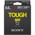 thumbnail image 4 of Sony 64gb Sf-g Series Tough Uhs-ii Sdxc Memory Card 300/299mb/s Speed Sf-g64t, 4 of 5