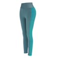 thumbnail image 4 of Lifting Leggings for Women with Pockets Tummy Control Workout Yoga Pants High Waisted Scrunch Booty Gym Running Athletic Tights Green 00*yoga pants S, 4 of 6