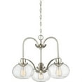 thumbnail image 6 of Chandelier 3 Light Steel-Brushed Nickel Finish Bailey Street Home 71-Bel-2242941, 6 of 6