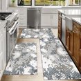 thumbnail image 6 of Farmhouse Kitchen Rugs Set 3 Piece, Boho Kitchen Mats for Floor, Non-Slip Kitchen Rug Waterproof Mats for Kitchen, Runner Rugs for Hallway Laundry Holiday Sink Decor, 6 of 12