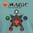 thumbnail image 3 of CafePress - Magic Mana Symbols T Shirt - Mens Comfort Colors Shirt, 3 of 5