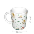 thumbnail image 2 of Yiaed Cartoon House Print Ceramics Coffee,Large Handle Design,Extra Large Tea and Coffee Cup for Office and Home Mugs, 2 of 6