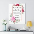 thumbnail image 2 of Scripture Walls Psalm 136:1 Give Thanks Bible Verse Canvas Christian Wall Art Ready to Hang Unframed, 2 of 12