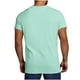 thumbnail image 5 of Camisa Elvqul Hombre Verde de Menta Playa de Color Sólido Manga Corta Cuello Redondo, 5 of 8