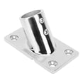 thumbnail image 1 of Boat Hand Rail Fitting,Boat Hand Rail Base 7/8 Inch 316 Stainless Steel Marine Rectangular Handle Railing Fitting for Ships Yachts, 1 of 8