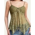 thumbnail image 2 of LIaqionyy Women Tank Tops Cami Spaghetti Strap Lace Camisole Top Undershirts Sleeveless Shirts Summer Blouse, 2 of 5