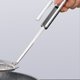 thumbnail image 4 of Inteprter Cuchara de filtro multifuncional de acero inoxidable para cocinar y colar fácilmente Mango antideslizante Cocina y Comedor, 4 of 6